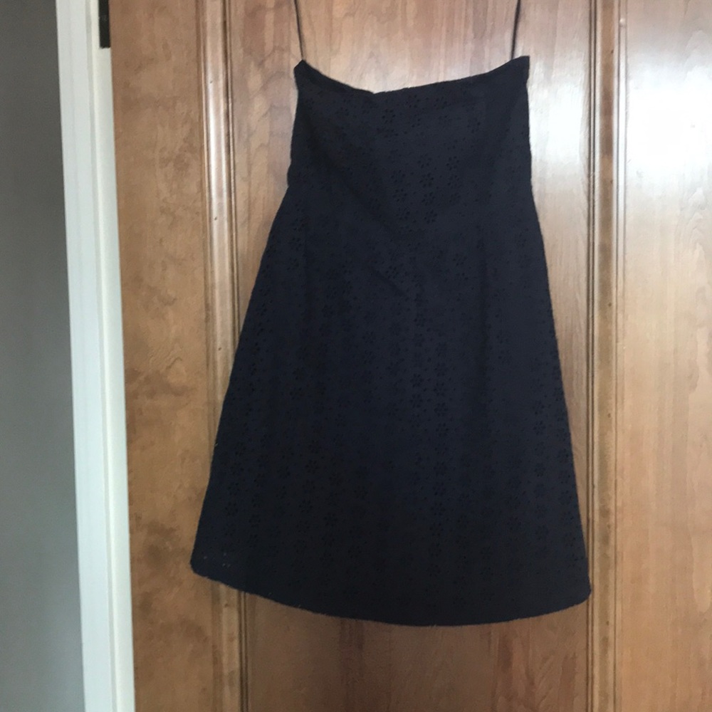 Strapless Zara eye-lit dress